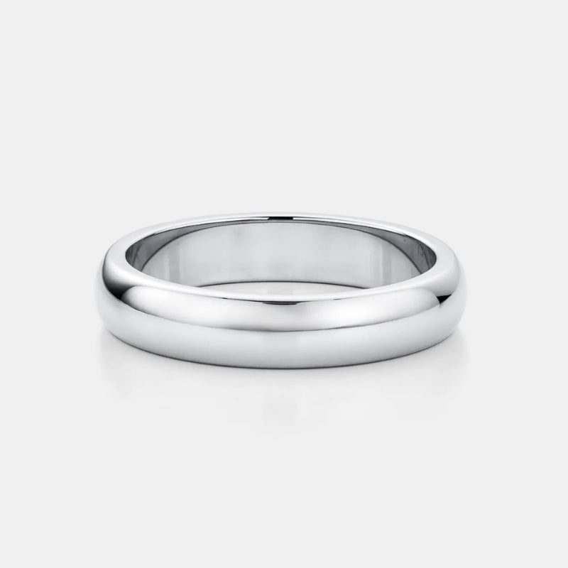 stainless steel band ring men