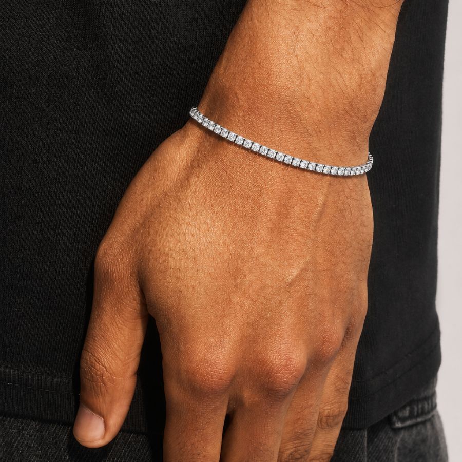 Dünnes Tennis Armband