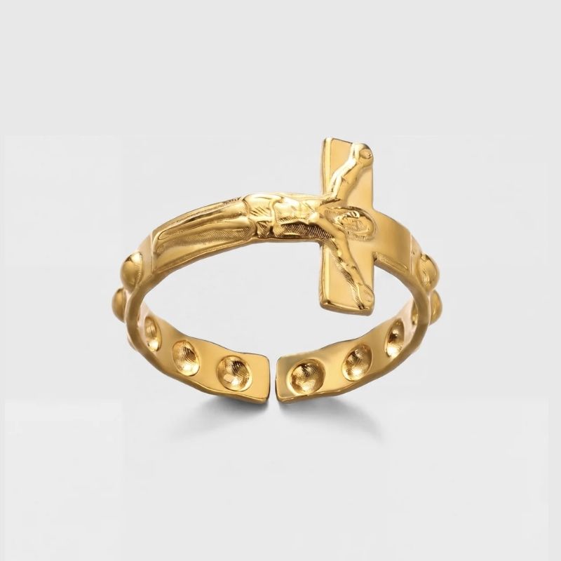 Seiten Smaragd Ring