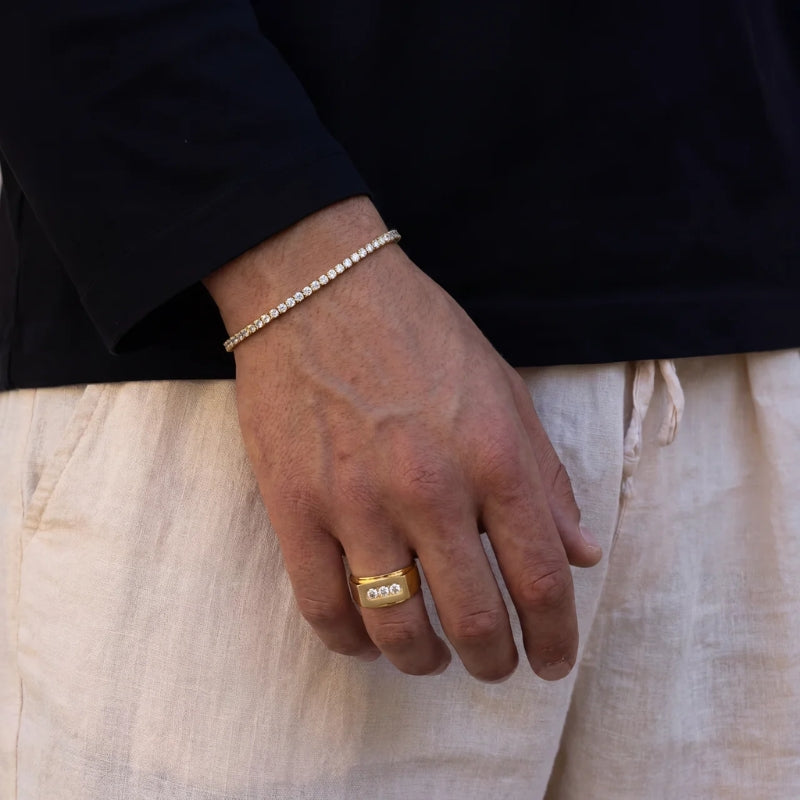 Legierung Kristall Ring