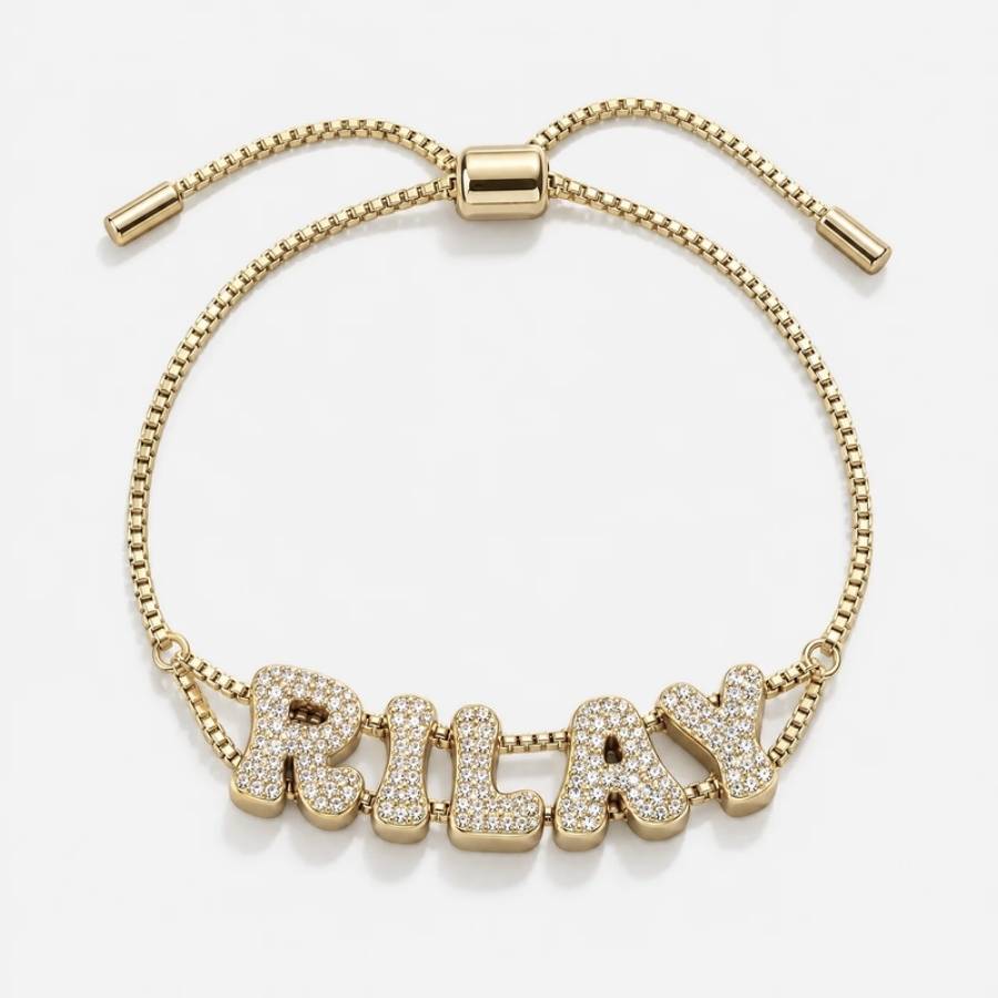 All That Glitters Custom Bubble Bracelet