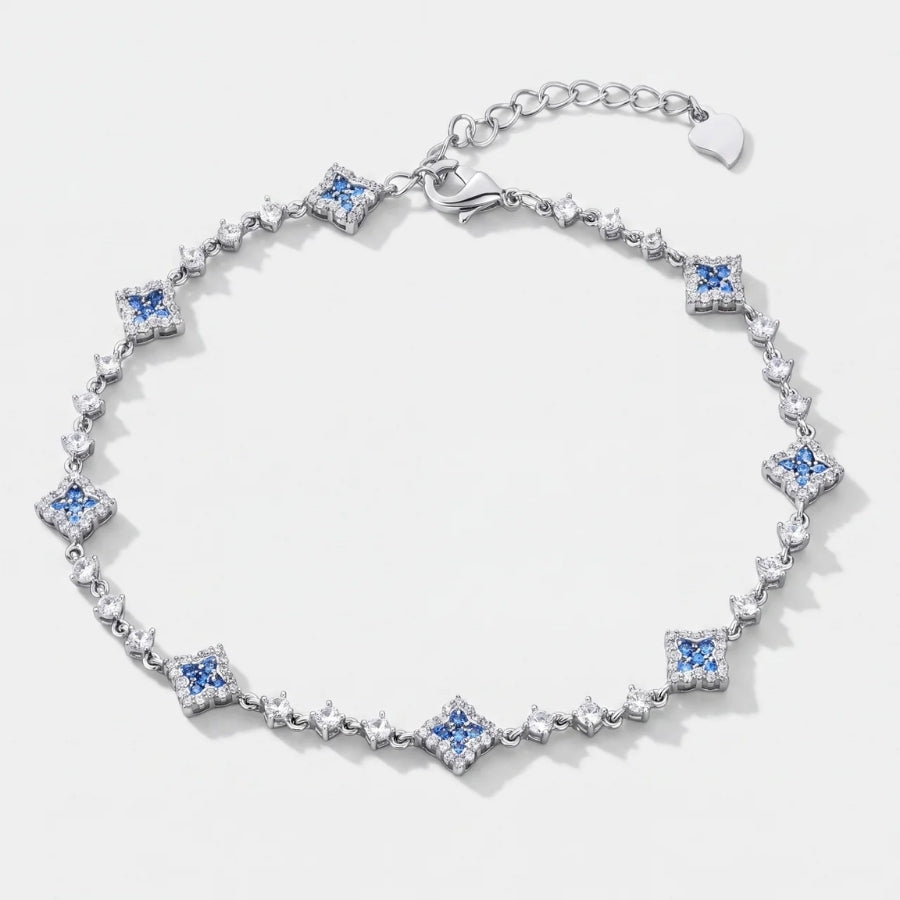 Azure Crest Tennis Armband