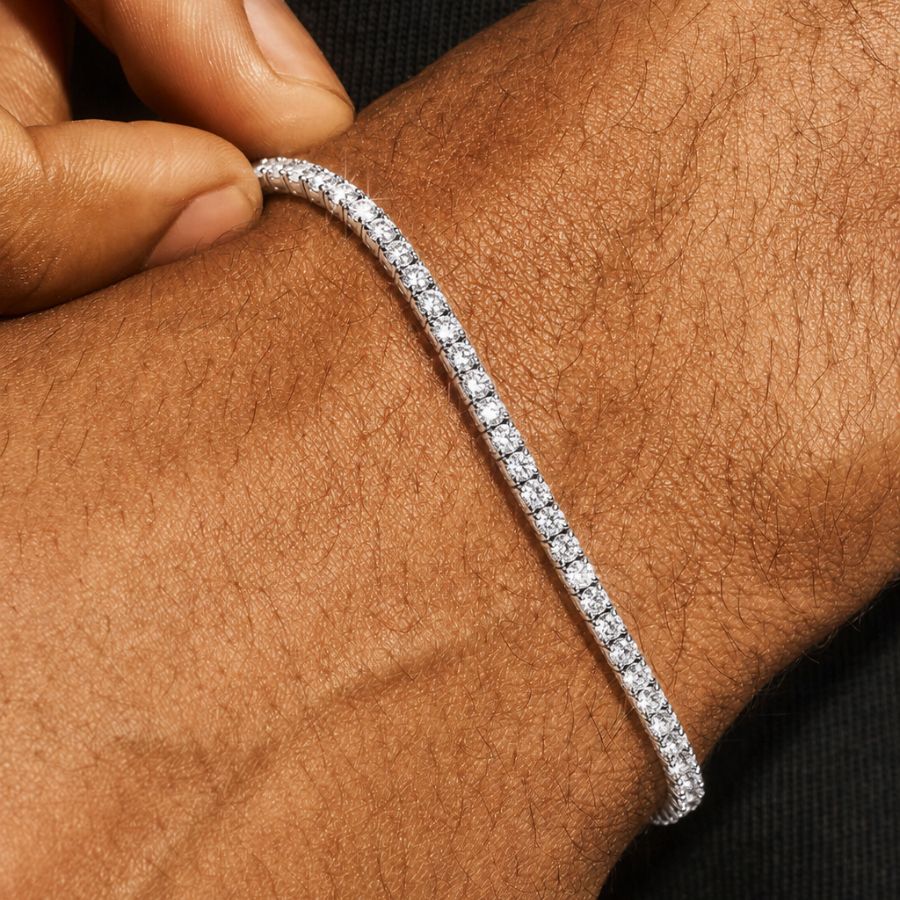 Dünnes Tennis Armband