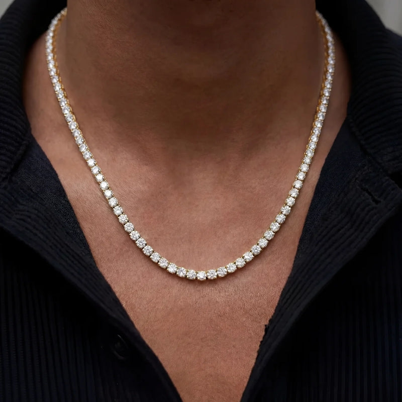 Gold Tennis Kette - 5mm