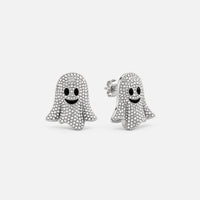 Boo Crew Pavé Ghost Studs