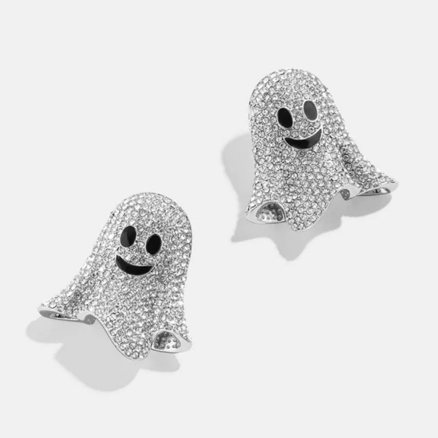 Boo Crew Pavé Ghost Studs