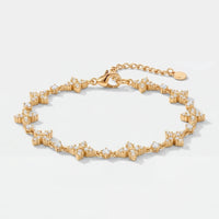 Celestial Flower Tennis Armband