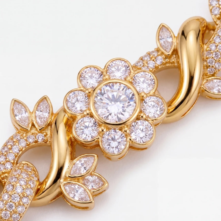 Eden Vine Blumen Kette