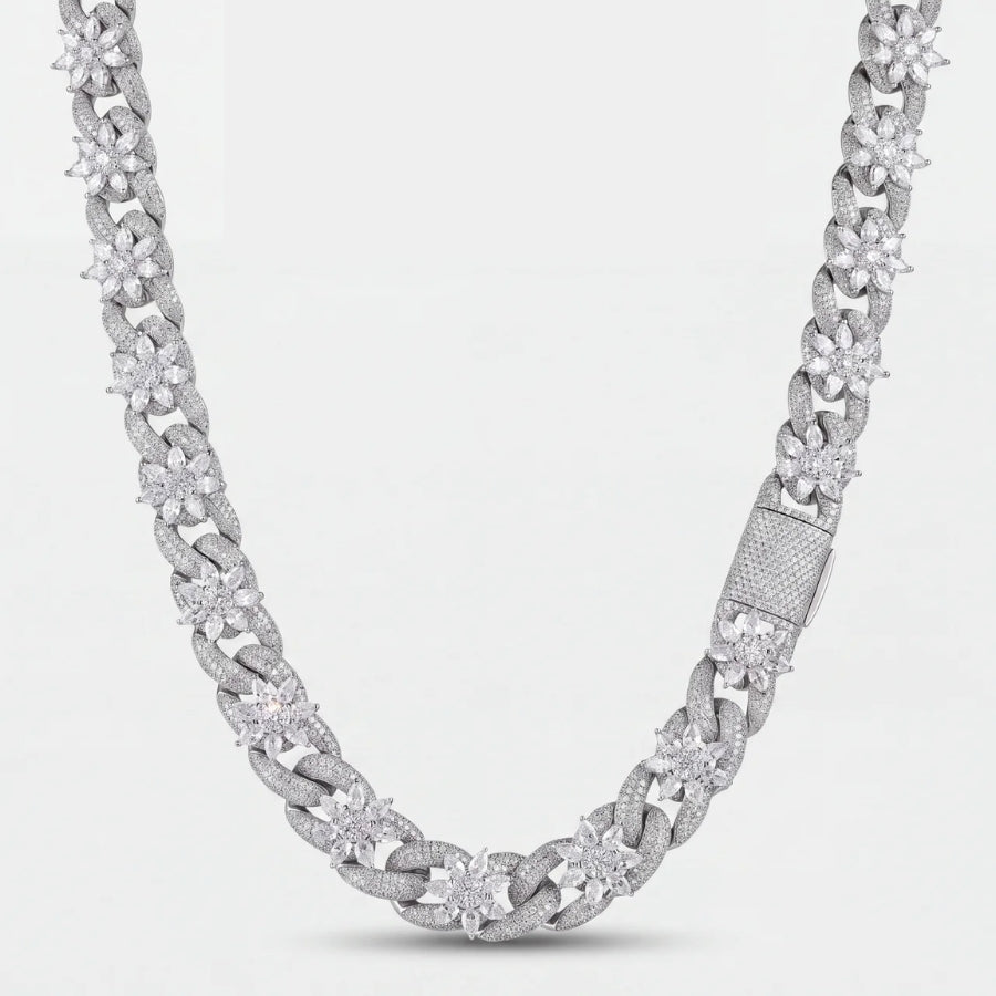 Frost Bloom Cuban Kette
