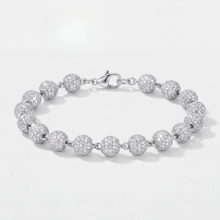 Glacier Iced Bead Armband
