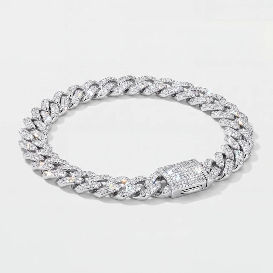 Iced Prong Cuban Armband