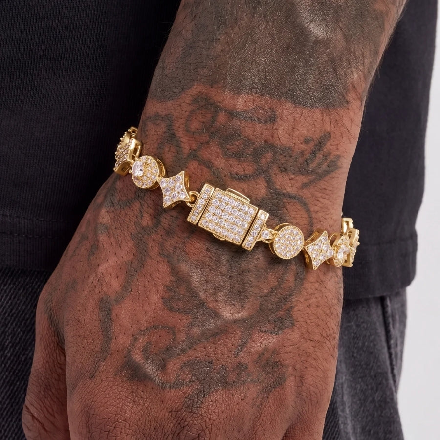 Sovereign Motif Tennis Armband